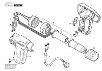 Bosch 0 603 29A 022 PHG 500-2 Hot Air Gun 230 V / GB Spare Parts PHG500-2